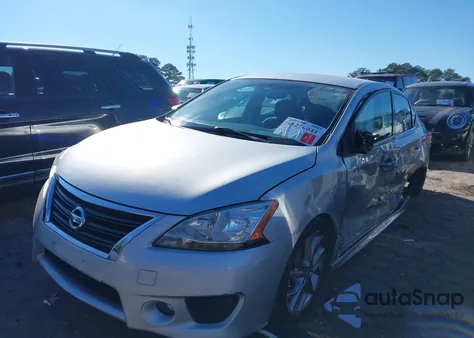 2013 Nissan Sentra S z USA, uszkodzony, nr VIN 3N1AB7AP9DL706155